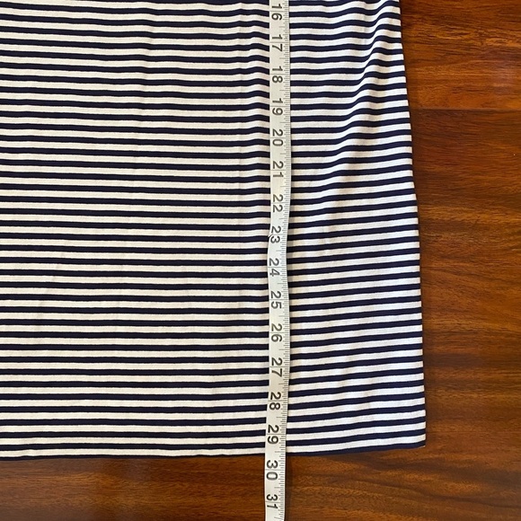 Pietro Brunelli Made in Italy Nautical Navy and White Striped Top maternity - Picture 11 of 14